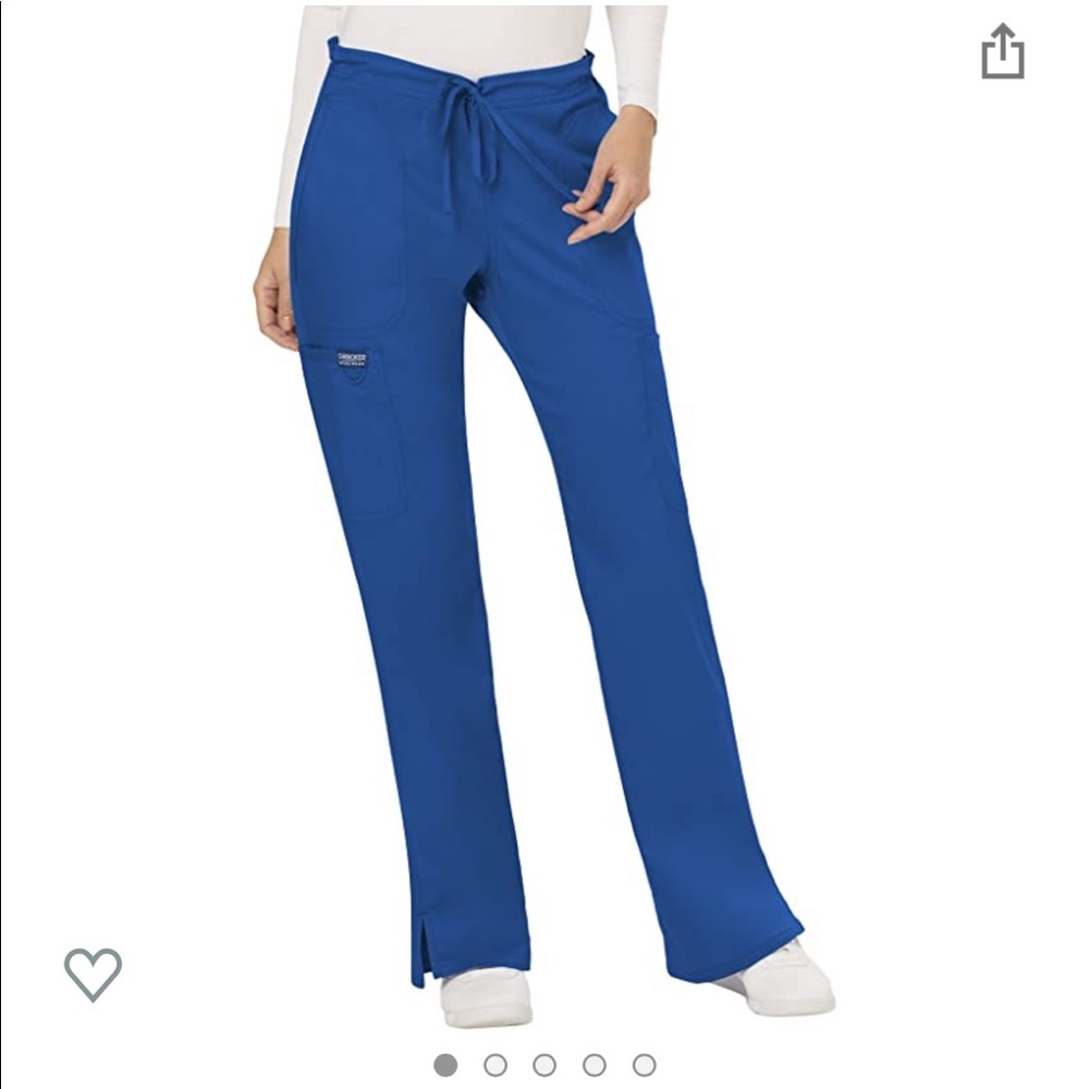 mid rise scrub pant